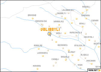 map of Vǝlibǝyli