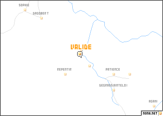 map of Valide