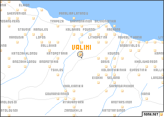 map of Valimí