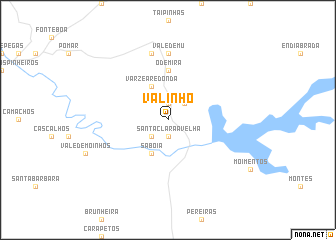 map of Valinho