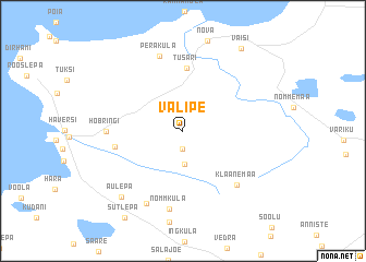 map of Valipe