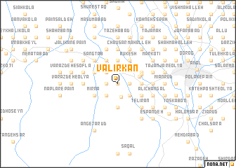 map of Valīrkān