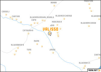 map of Válisso