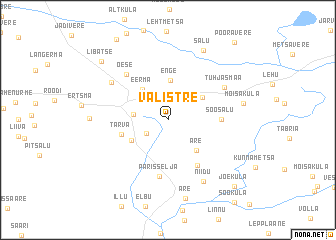 map of Valistre