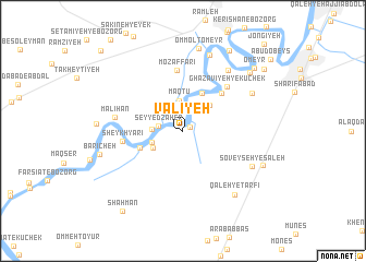 map of Va‘līyeh