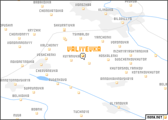 map of Valiyevka