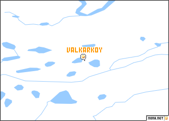 map of Valkarkoy