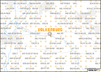 map of Valkenburg