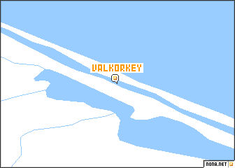 map of Val\