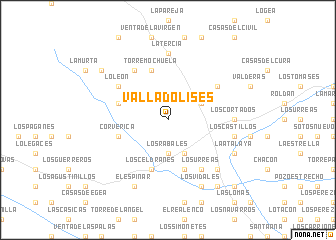 map of Valladolises