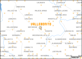 map of Valle Bonito