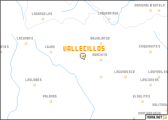 map of Vallecillos