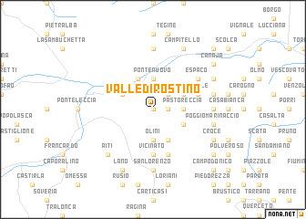 map of Valle-di-Rostino