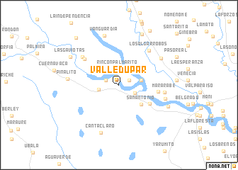 map of Valledupar