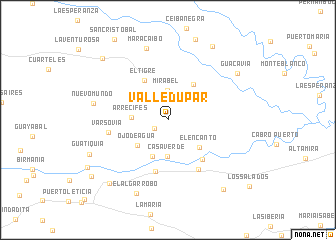 map of Valledupar