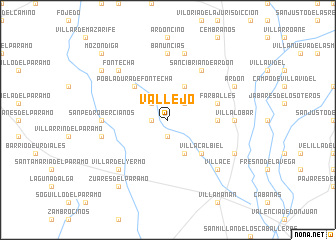 map of Vallejo