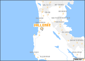 map of Vallemar