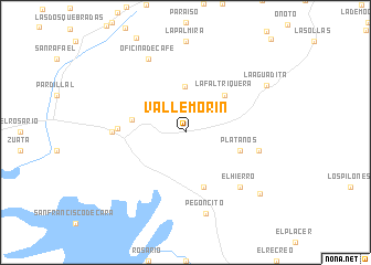 map of Valle Morín