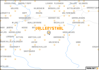 map of Vallerysthal