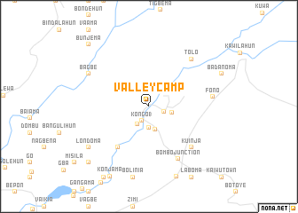 map of Valley Camp