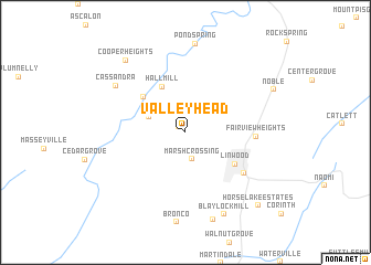 map of Valley Head