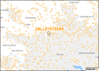 map of Valley Stream