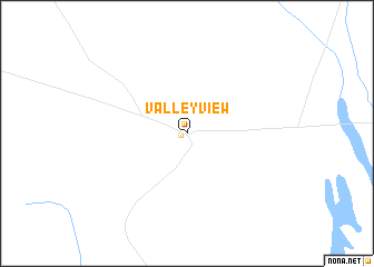 map of Valley View