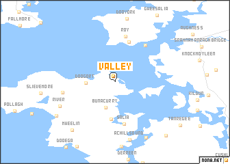 map of Valley