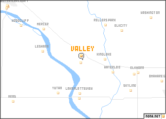 map of Valley