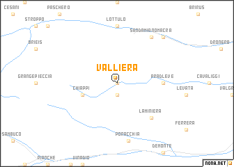 map of Valliera