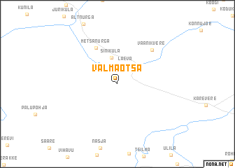 map of Valmaotsa