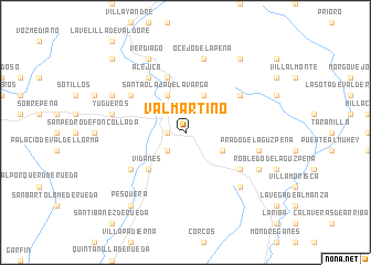 map of Valmartino