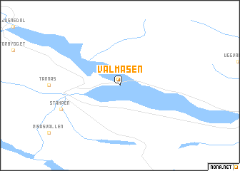 map of Valmåsen