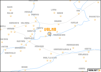 map of Valma