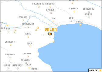 map of Valma