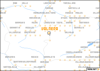 map of Valnera