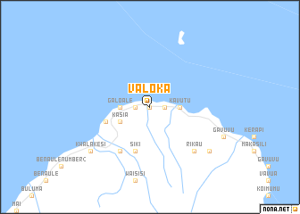 map of Valoka