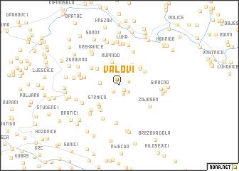 map of Valovi