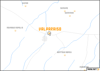 map of Valparaíso