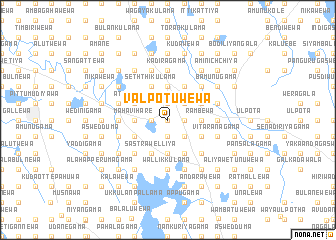 map of Valpotuwewa