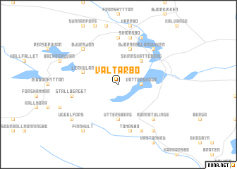 map of Valtarbo