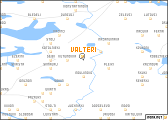 map of Valteri