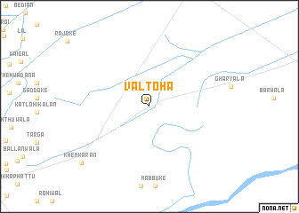 map of Valtoha