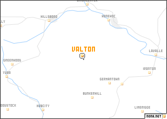 map of Valton