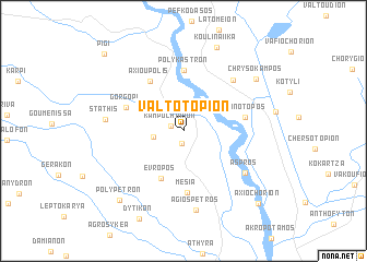 map of Valtotópion