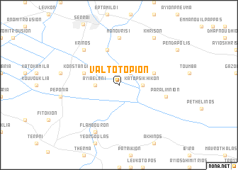 map of Valtotópion