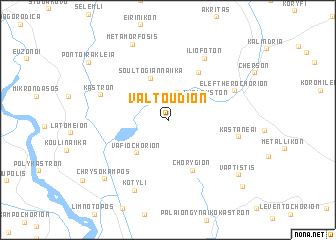 map of Valtoúdion