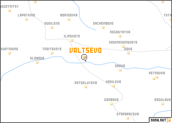 map of Val\