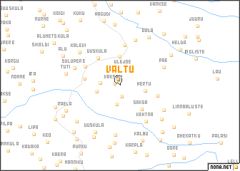 map of Valtu