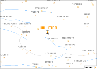 map of Valutino